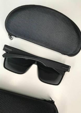 Мужские солнцезащитные очки маска porsche design polarized водительские антиблик черные квадратные с поляризац6 фото