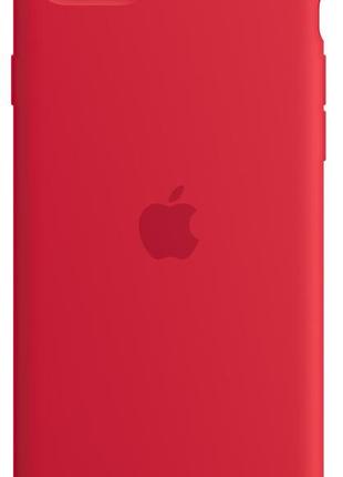 Оригинальный силиконовый чехол silicone case mn6h3zm/a для apple iphone 7/8/se 2020/2022 (4.7") red