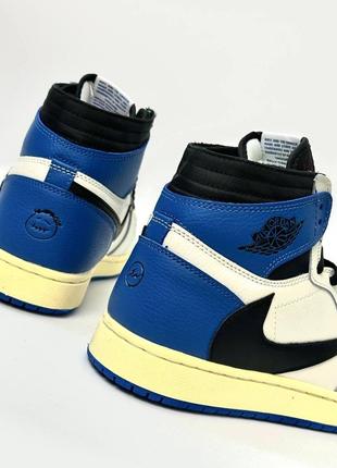 Високі jordan 1 x travis scott cactus jack4 фото