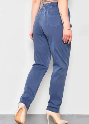 Прямые джинсы свободного кроя с высокой талией3 фото