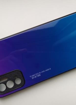 Чехоли градієнт скляний для xiaomi poco m3 pro 5g redmi note 10 5 g