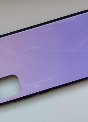 Чехол градиент стеклянный для samsung galaxy a51