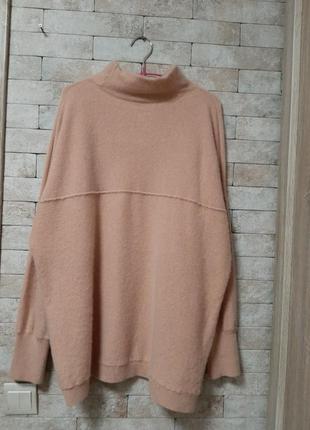 Удлинённый свитер из кашемира3 фото