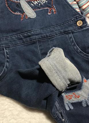 Костюм комбінезон джинсовий боді8 фото
