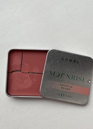 Рум'яна-суфле для обличчя lamel professional moonrise souffle blush 4022 фото