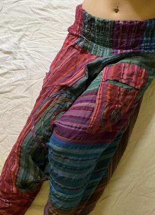 Индийские брюки для йоги5 фото