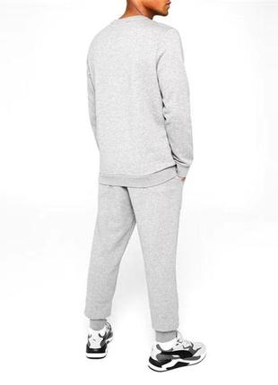 Оригінал puma ess crew sweat sn99 med grey світшот чоловічий, кофта4 фото