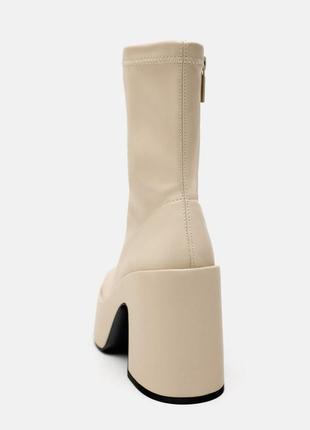 Ботинки ботинки сапоги ботфорты zara6 фото