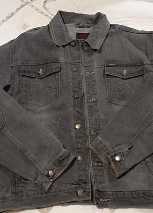 Джинсовая куртка мужская yanfeng jeans