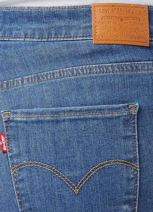 Джинсы женские levis 720TM high rise super skinny jeans (plus)5 фото