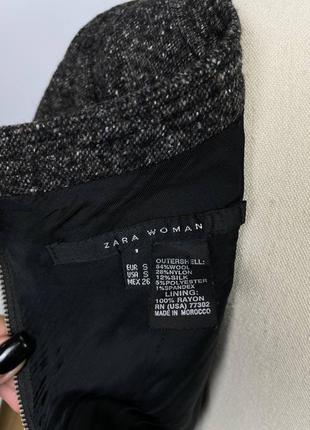 Шерстяное платье zara10 фото