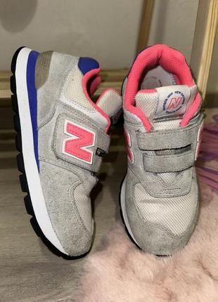 Кроссовки new balance 33р, кроссовки на девочку1 фото