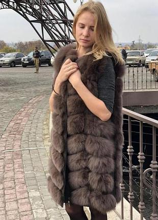 Хутряний жилет
