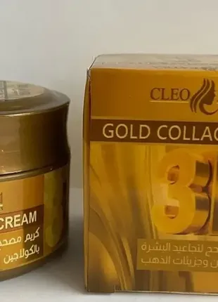 Cleopatra gold collagen cream 3d антивозрастной крем для лица египет 125 мл