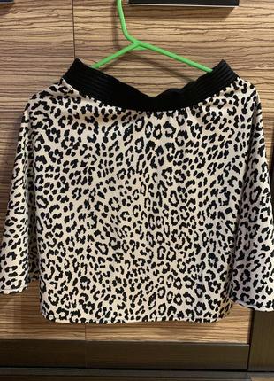 Леопардовая юбка-«солнечки»4 фото