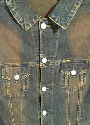 Джинсовка джинсовый пиджак4 фото