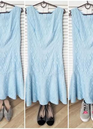 Ніжне легке гіпюрову сукню ажуроное сукню з воланом2 фото
