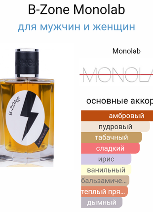 Monolab b-zone духи, парфюм