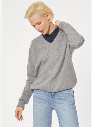 Кашемировый свитер пуловер базовый ladies cashmere пушистый