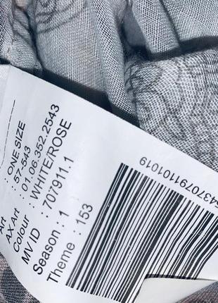 Нежно пудровый шикарный модный шарф /хомут  бренд accessoires2 фото
