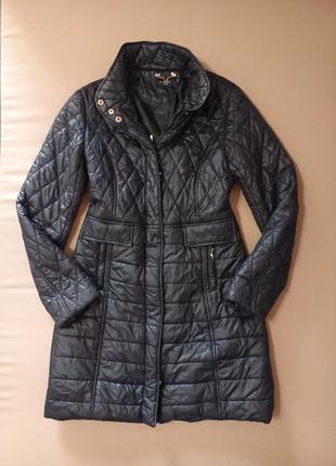 Демисезонная удлиненная куртка пальто бренда monnari