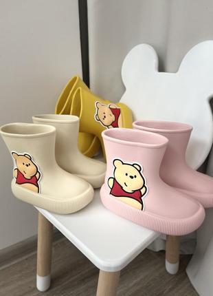Гумові чоботи дитячі winnie-the-pooh4 фото