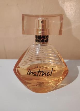 Парфуми avon instinct 50 мл. залишок приблизно 25 мл.