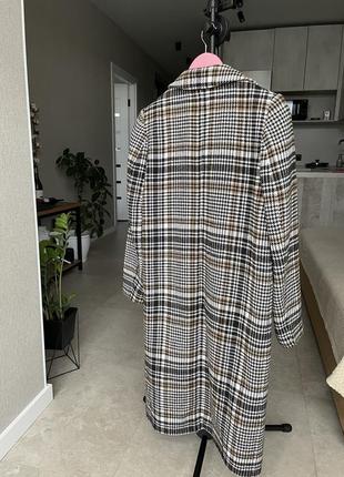 Шерстое пальто в гусиную лапку week (гарное состояние)6 фото