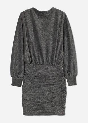 Вечернее платье с люрексом h&m