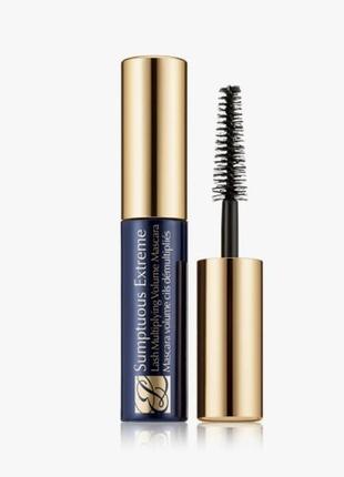 Estée lauder sumptuous extreme mini туш для вій з ефектом об'єму, 2,8 мл