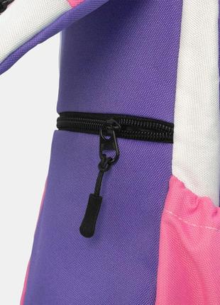 Рюкзак слінг рожевий/фіолетовий5 фото