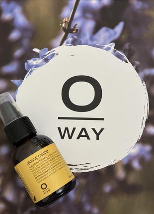 Тільки до 8 березня🔥🔥олія для відновлення волосся oway glossy nectar 50 мл