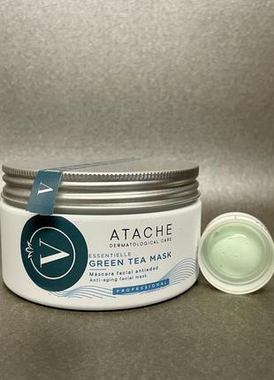 Маска atache зеленый чай атач аташе green tea mask маска изолушки попляшки1 фото