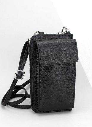 Гаманець з чохлом для телефону з ручкою на плече virginia conti 03047