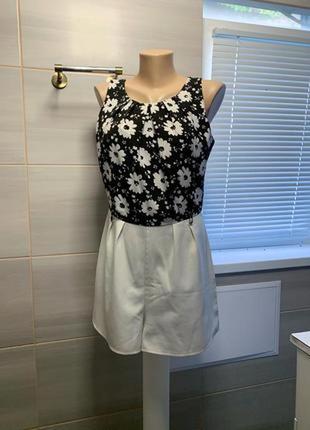 Классный, нарядный ромпер / шорты не просвечиваются