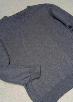Джемпер для подростка свитер серый2 фото