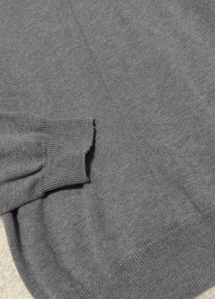 Джемпер для подростка свитер серый4 фото