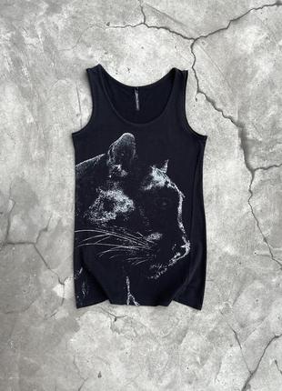 Y2k tank top tee “pure oxygen” weirdcore black shirt japanese style/ avant-garde