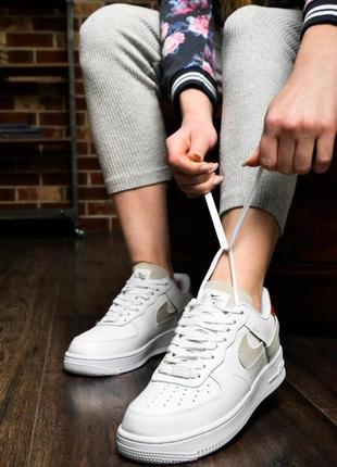 Nike air force 1 "inside out" in white