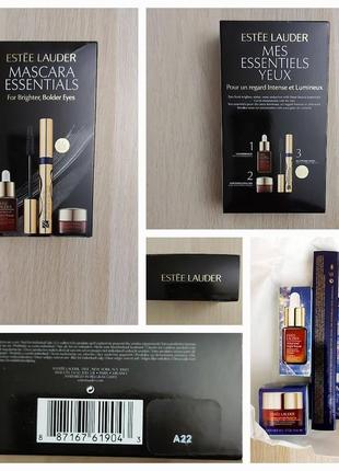 Estée lauder mascara essentials подарунковий набір для очей.4 фото