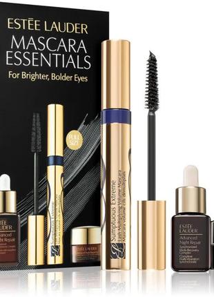 Estée lauder mascara essentials подарунковий набір для очей.1 фото