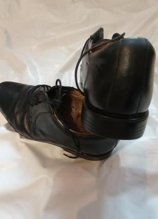 Деловые классические мужские туфли marks &amp; spencer airflex4 фото