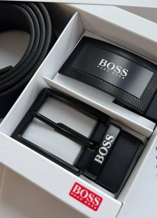 Ремень с двумя пряжками hugo boss