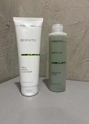 Мягкий очищающий гель biophyto christina