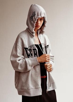 Худі на блискавці zara x everlast 0264/323