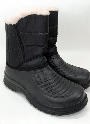 Резиновые сапоги для прогулок размер 45 (29см) / мужские резиновые ботинки / ботинки мужские wz-841 для работы7 фото