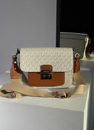 Жіноча сумка sloan editor medium bag cream