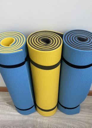 Фітнес килимок для йогі карімат для спорту 5 мм
