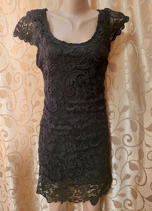 💖💖💖красиве коротке чорне жіноче мереживне плаття flower cat💖💖💖2 фото