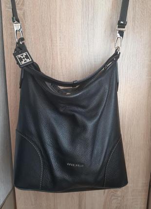 Сoccinelle велика шкіряна сумка